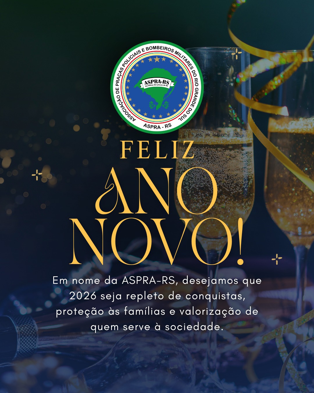 ASPRA-RS deseja um Feliz Ano Novo!