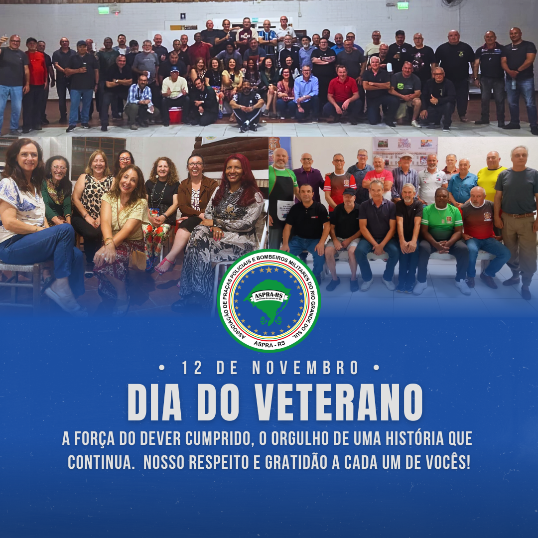 DIA DO VETERANO - 12 DE NOVEMBRO
