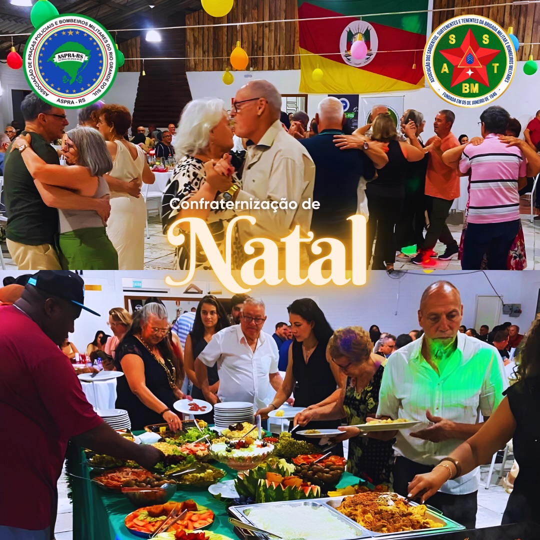 Confraternização de Natal ASPRA-RS e ASSTBM