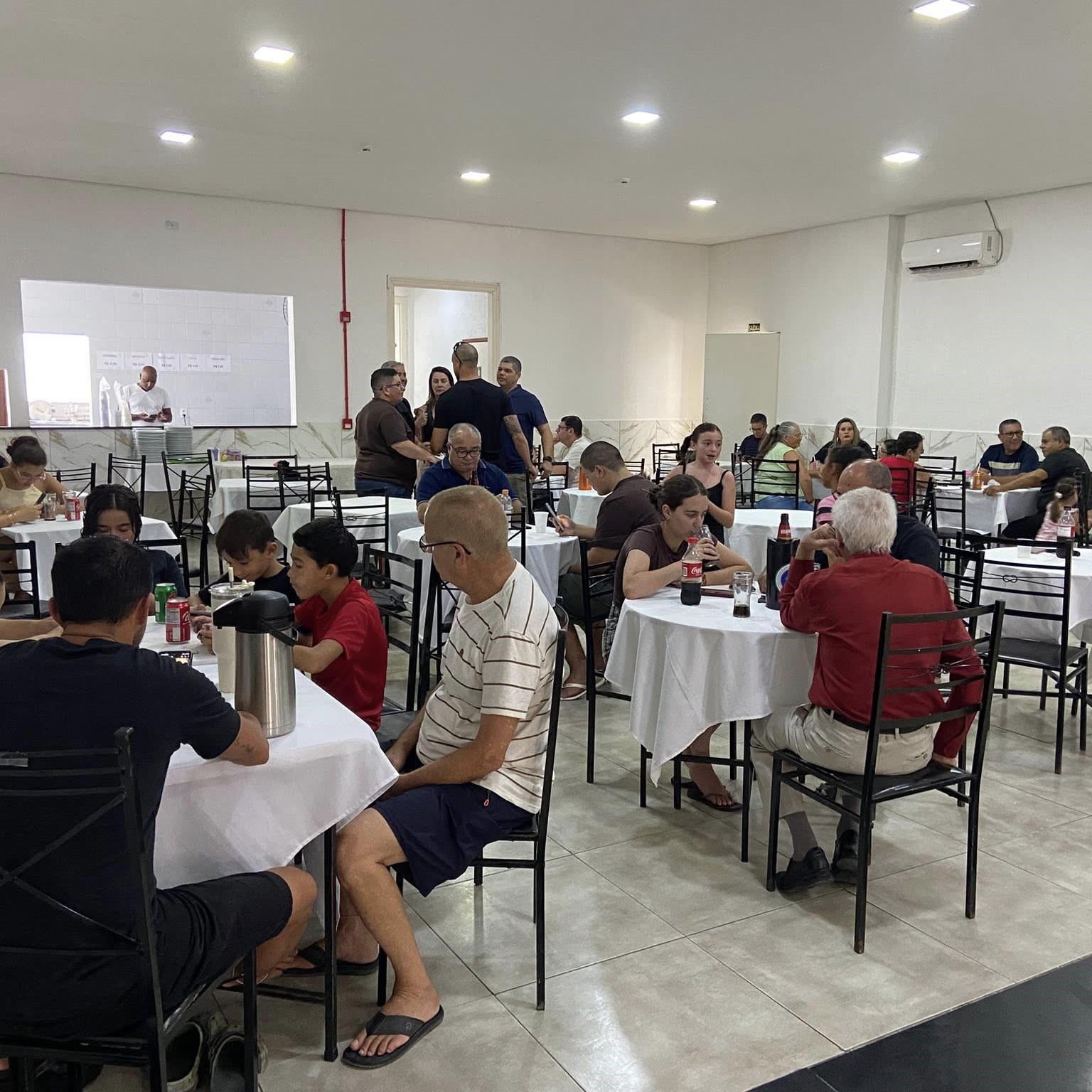 Confraternização, boa comida e união!